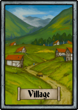 Village card.